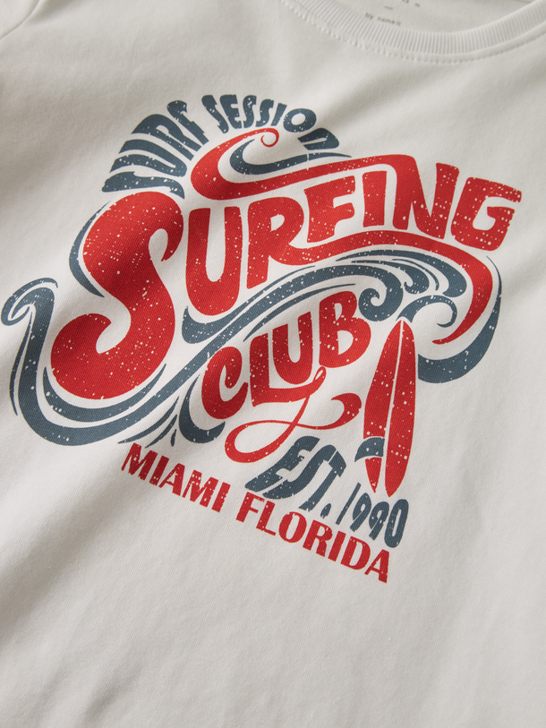 Product CAMISETA VUX - Bright White Print:Surfing club - Image 2