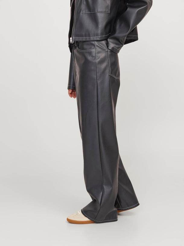Product PANTALON LILA - Black Detail:CONTRAST - Image 4