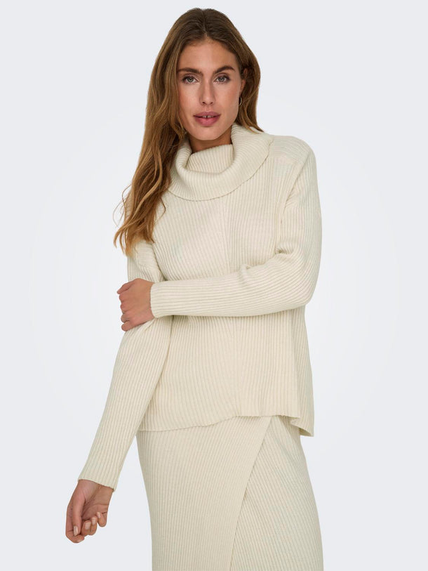 Product SWEATER KATIA - Whitecap Gray Detail:MELANGE - Image 6