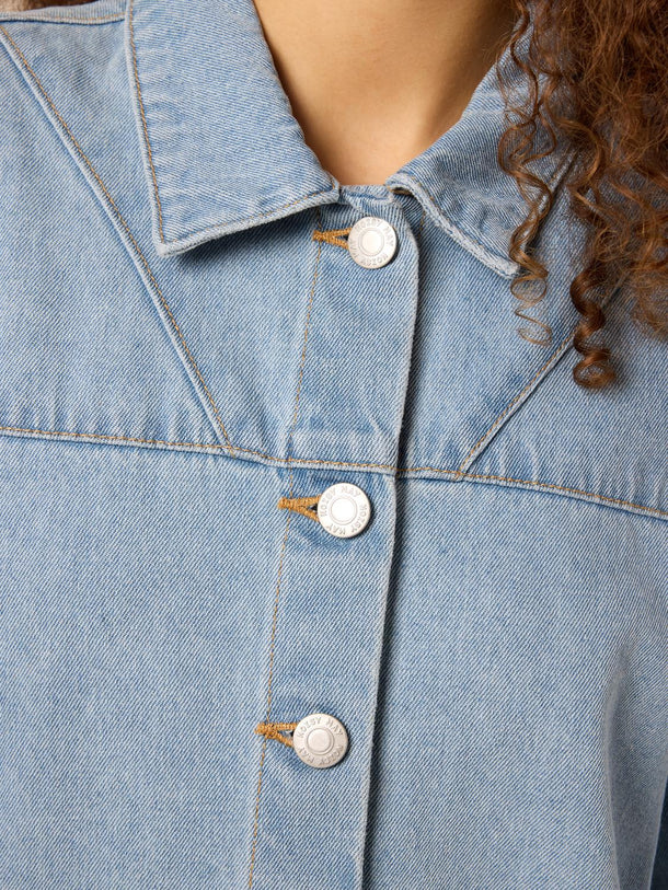 Product CAMISA ELVI  - Light Blue Denim - Image 2