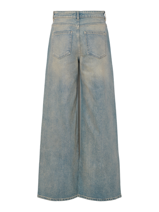 Product JEAN SELMA - Medium Blue Denim Detail:BROWN WASH - Image 5