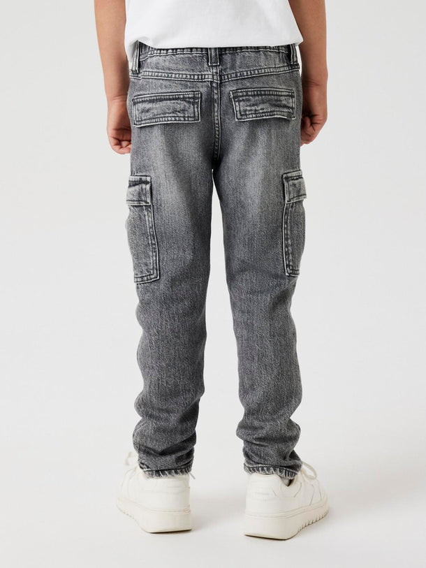 Product JEAN CARGO SILAS - Medium Grey Denim - Image 7