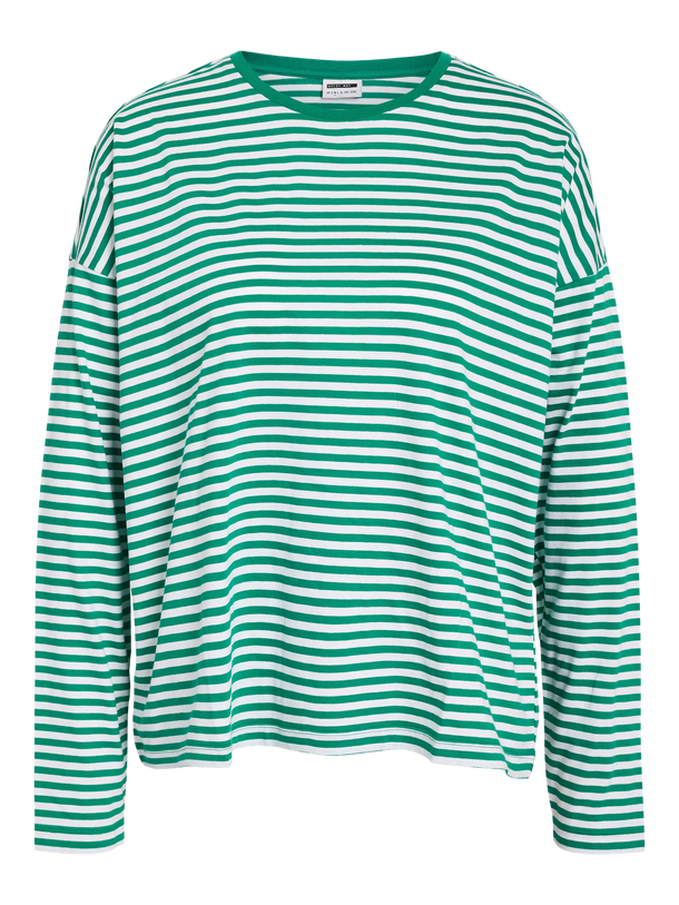 Product CAMISETA NATE - Fern Green Stripes:WHITE - Image 2