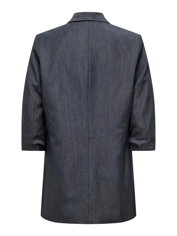 Product BLAZER REGULAR LELLY-Dark Grey Melange Detail:KONG - Image 4