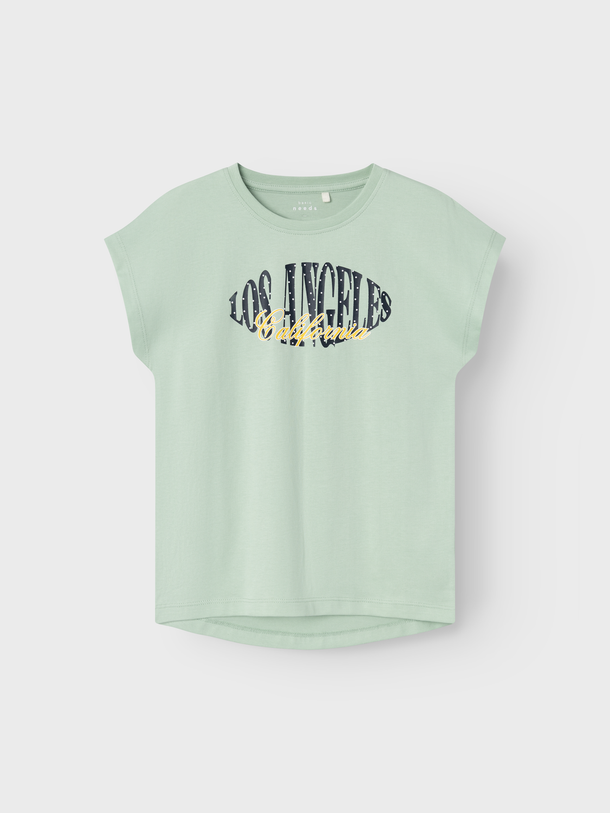 Product CAMISETA VIGEA - Silt Green Print:Los Angeles - Image 1
