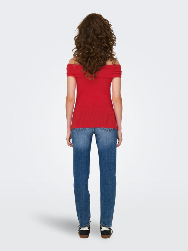 Product TOP FRANSISKA - High Risk Red - Image 3