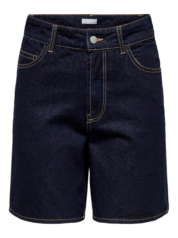 Product BERMUDA DENIM TIRO MEDIO ELLA-Dark Blue - Image 4