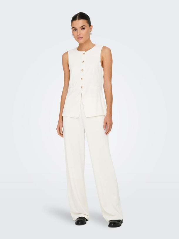 Product PANTALÓN SASTRERO DINA-Cloud Dancer - Image 1