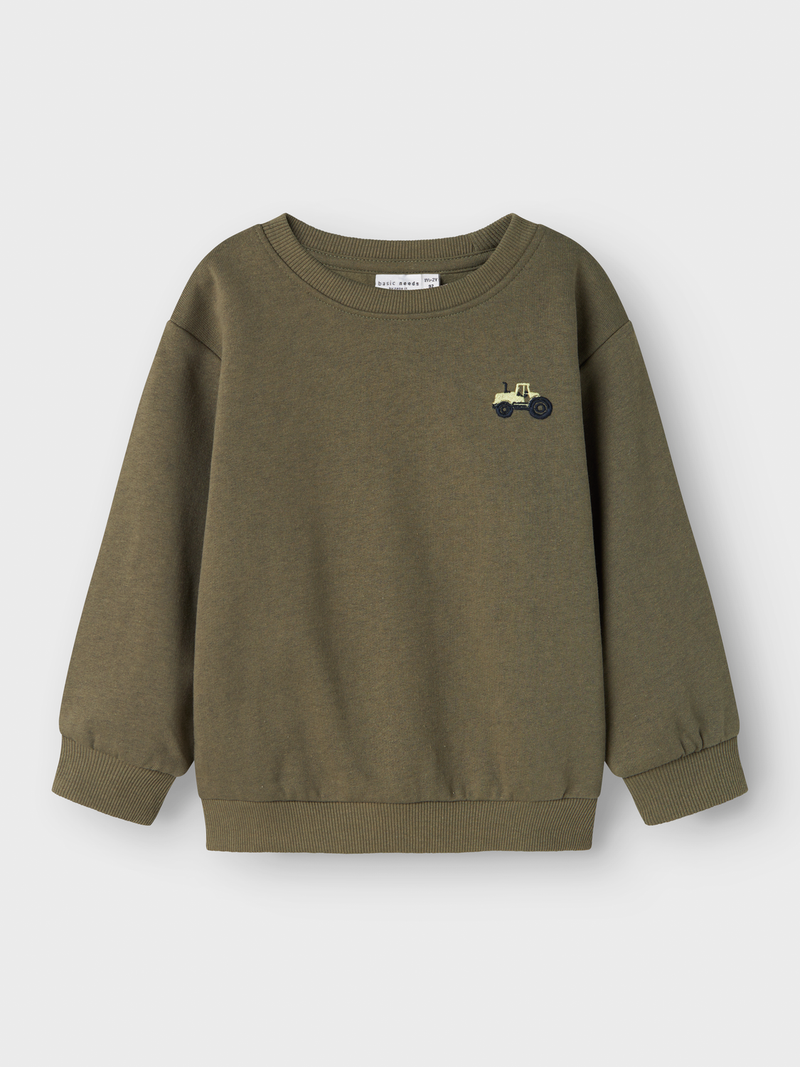 SUDADERA VALLEN - Dusty Olive Print:Tractor – Only Uruguay