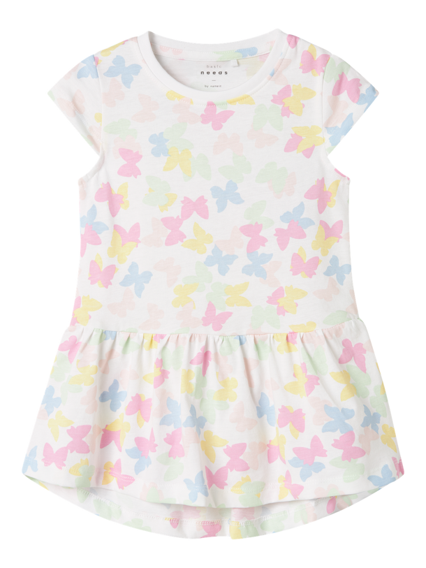 Product VESTIDO VIGGA - Bright White AOP:BUTTERFLY - Image 3