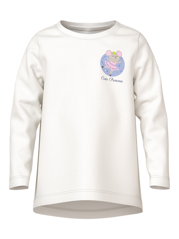 Product CAMISETA VIOLET-Cloud Dancer Print:Cute Princess - Image 3