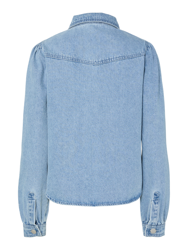 Product CAMISA SIKA - Light Blue Denim - Image 6