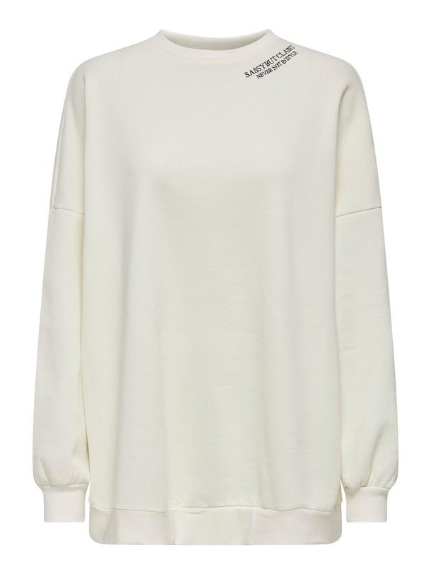Product SUDADERA DAZE - Cloud Dancer Print:Collage - Image 1