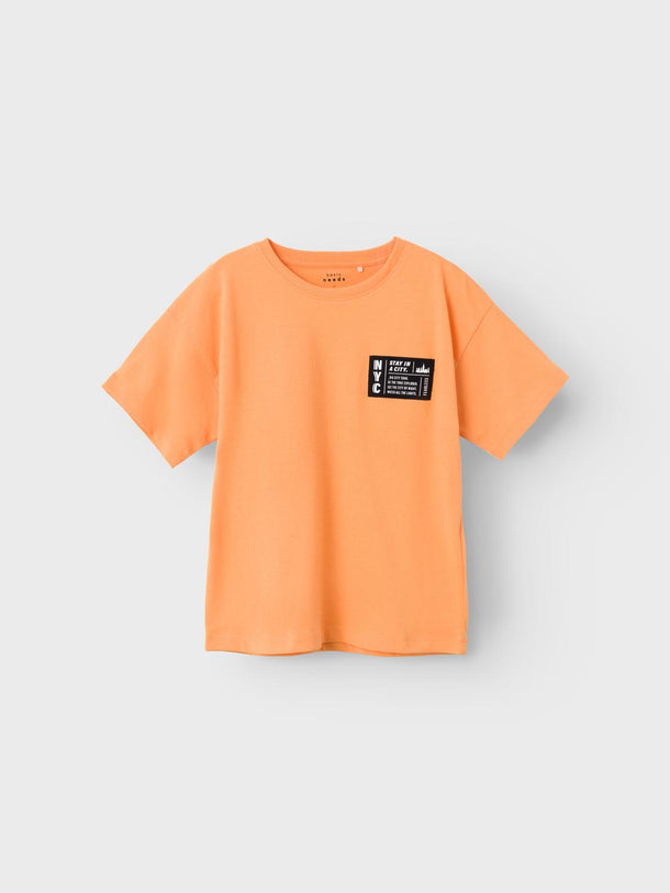Product CAMISETA VECTOR KIDS - Mock Orange - Image 1