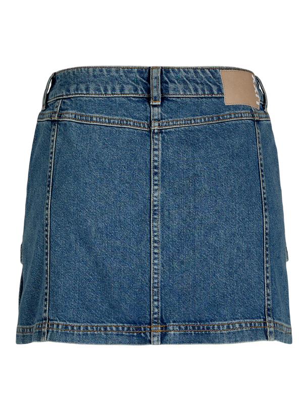 Product POLLERA CARGO DENIM CALIA-Medium Blue Denim - Image 3