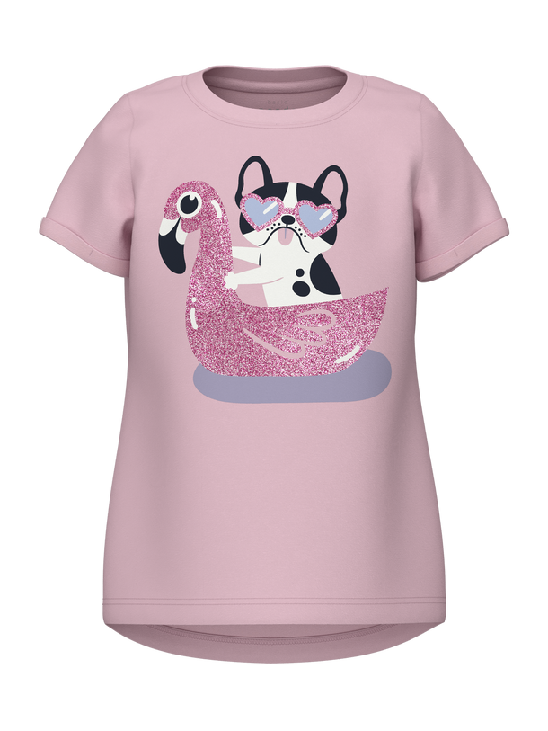 Product CAMISETA VIX - Parfait Pink Print:Dog - Image 3