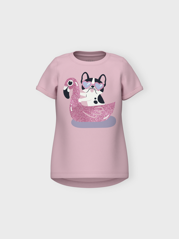 Product CAMISETA VIX - Parfait Pink Print:Dog - Image 1