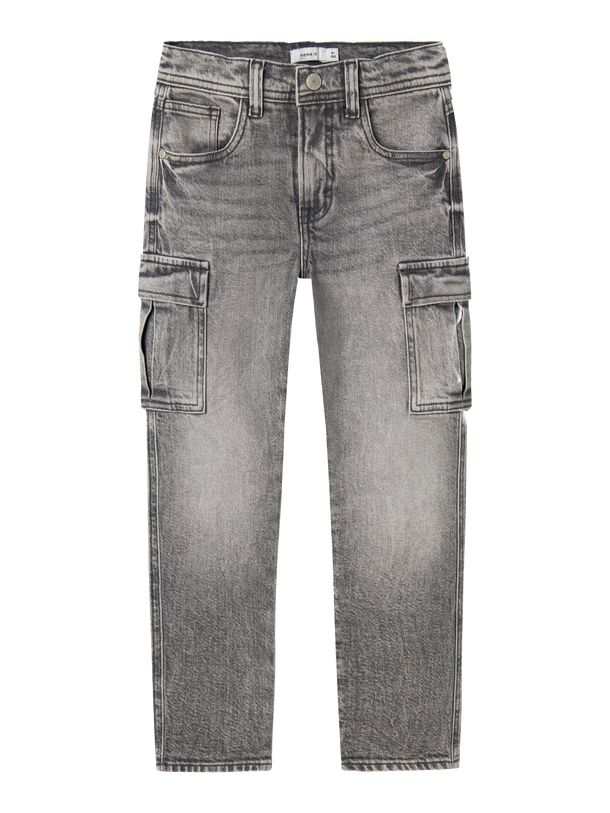 Product JEAN CARGO SILAS - Medium Grey Denim - Image 5