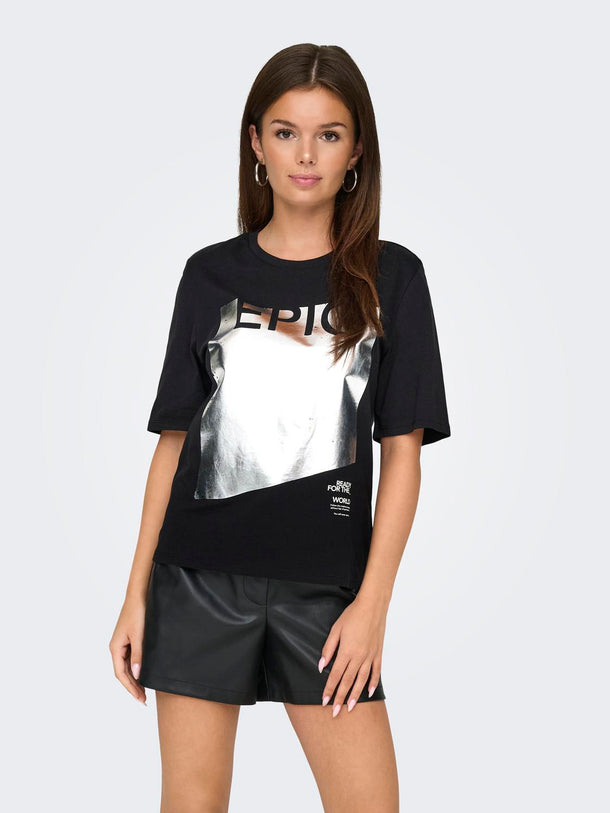 Product CAMISETA FIOLA - Black Print:EPIC - Image 3