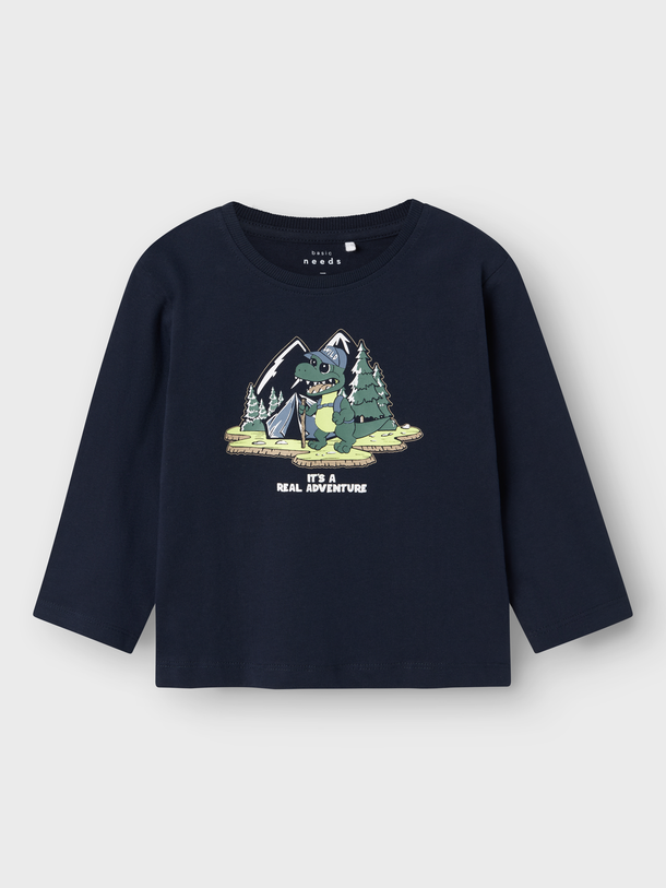 Product CAMISETA VICTOR - Dark Sapphire Print:Real Adventure - Image 1
