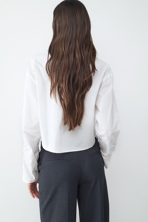 Product CAMISA ASIMÉTRICA BAL - White - Image 3