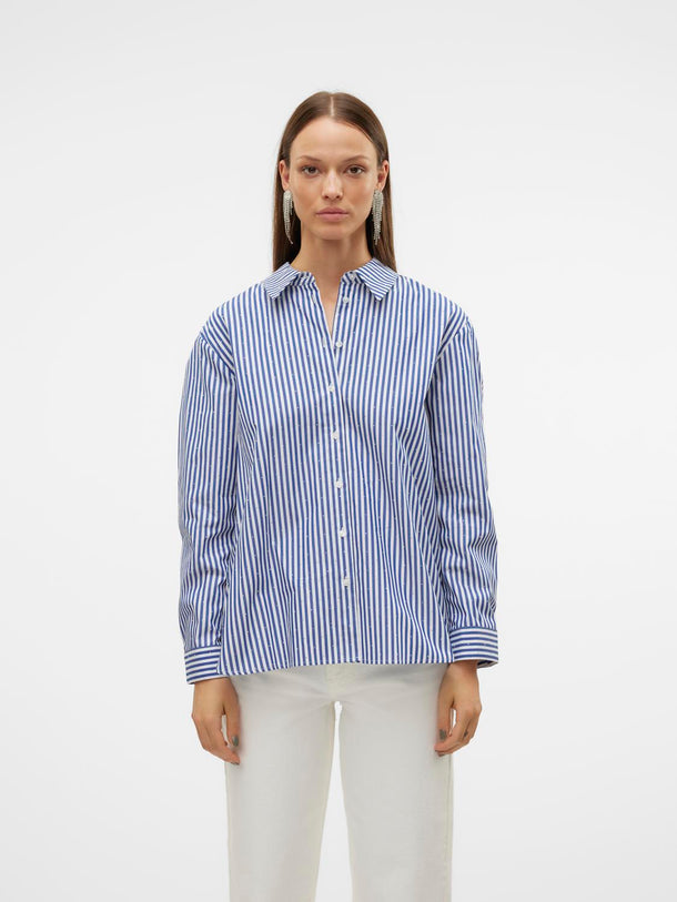 Product CAMISA INGE - Snow White Stripes:Stripes blue - Image 1