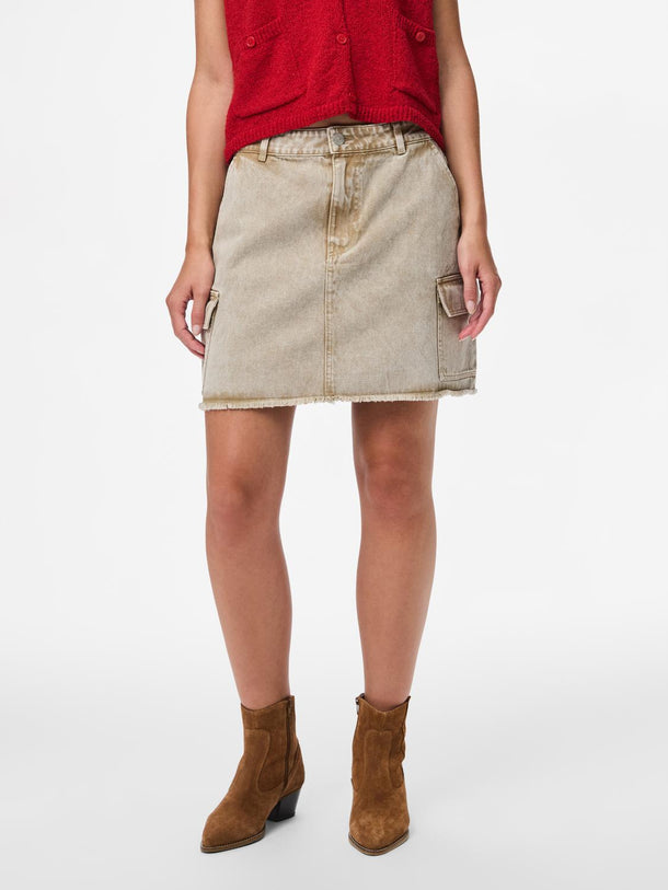 Product POLLERA DE DENIM FAY-Sandshell - Image 3
