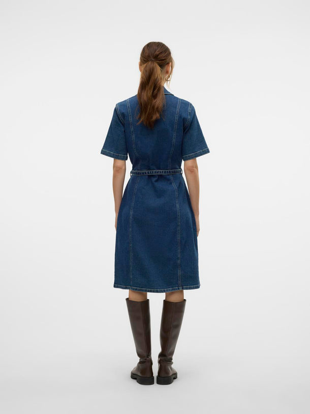 Product VESTIDO DE JEAN DAYA-Dark Blue Denim - Image 3