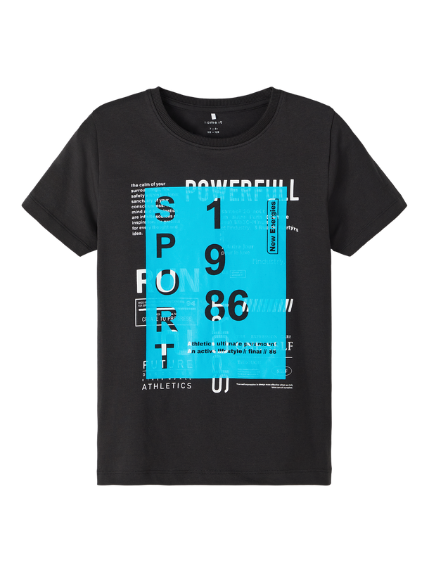Product CAMISETA MANGA CORTA KARTO - Black - Image 3