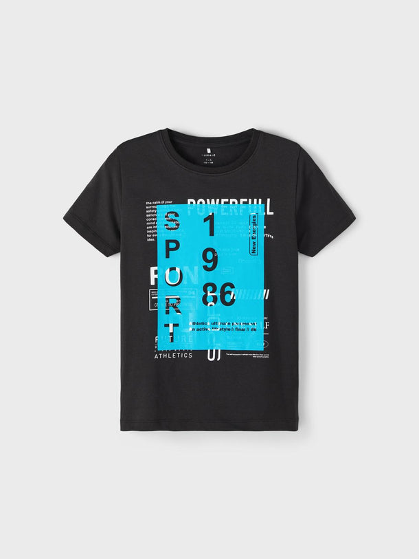 Product CAMISETA MANGA CORTA KARTO - Black - Image 1