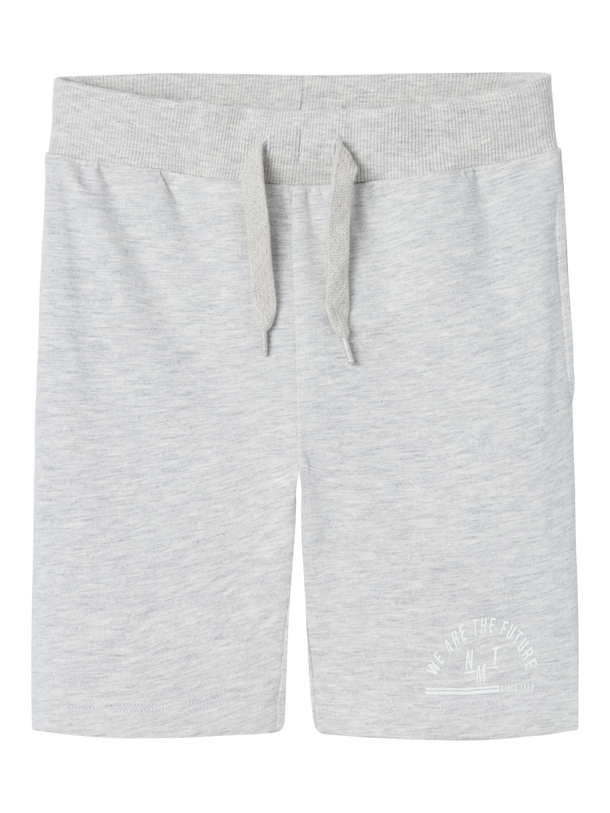 Product SHORT VIKRAM - Light Grey Melange Print:Future - Image 1
