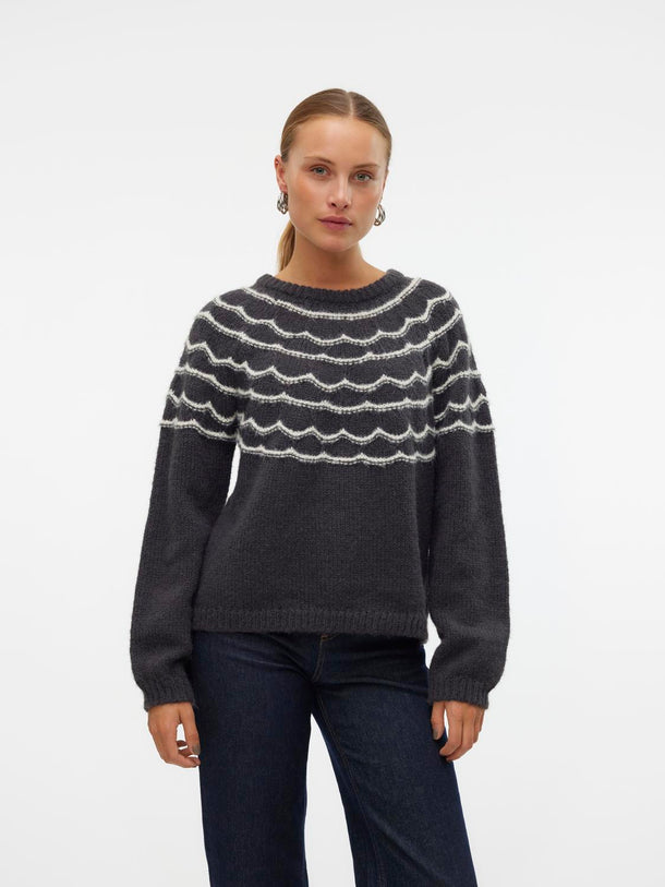 Product SWEATER CHARMAINE - Obsidian Detail:W. BIRCH - Image 2