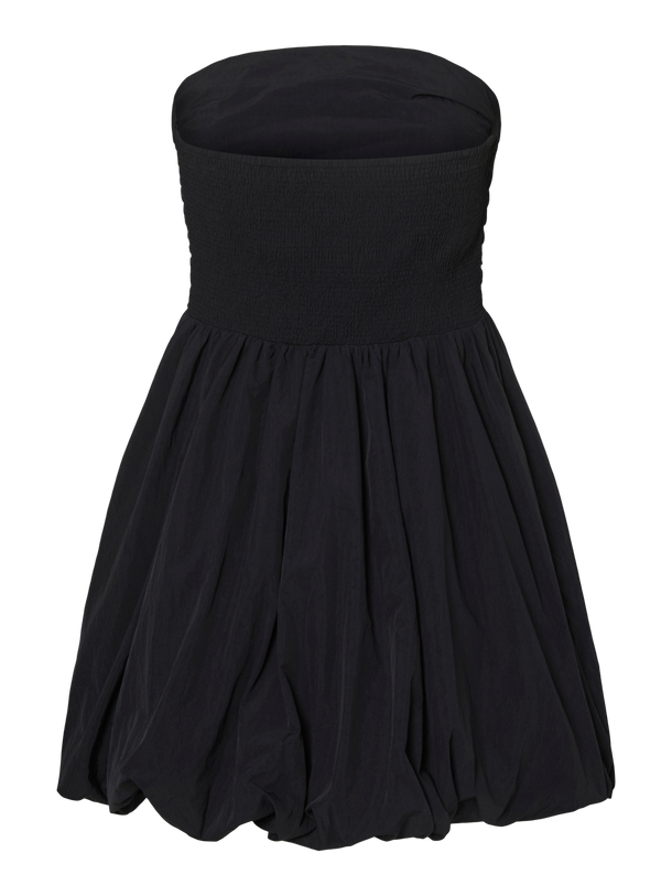 Product VESTIDO MINI STRAPLESS BALLOON ANNI-Black - Image 2