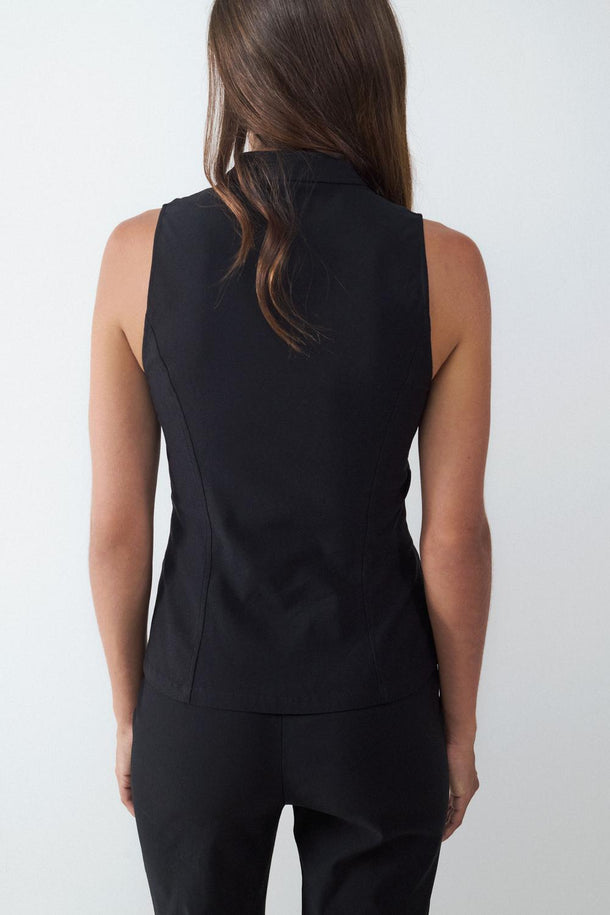 Product PANTALÓN LARGO FLARE BMK-Black - Image 3