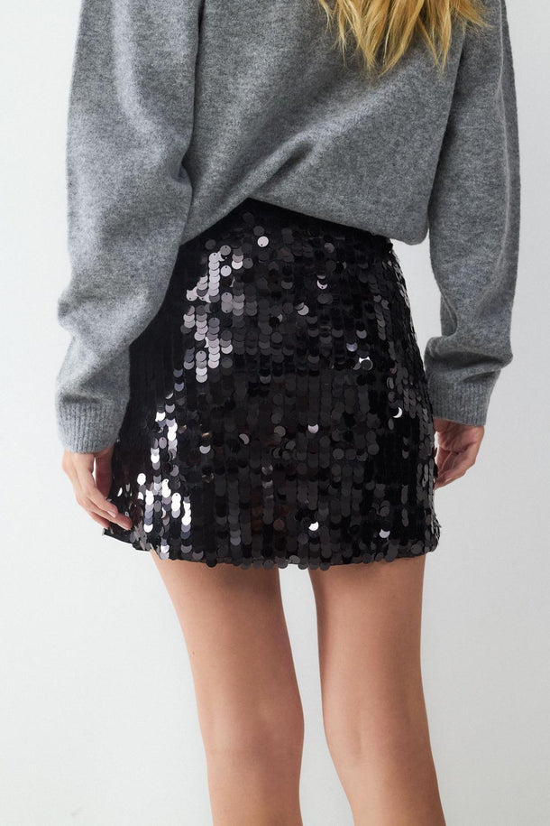 Product POLLERA LENTEJUELAS BMK-Black - Image 3
