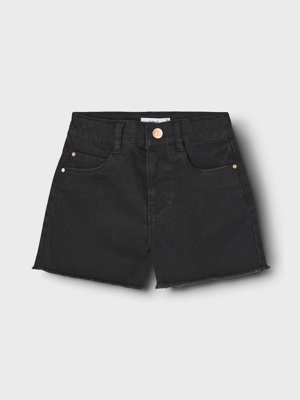 Product SHORT ROSE - Black Denim - Image 1