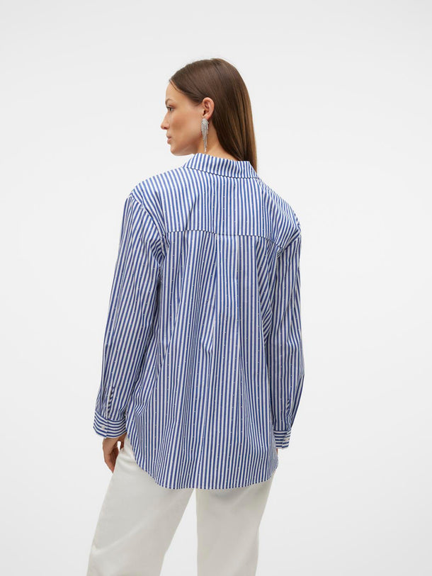 Product CAMISA INGE - Snow White Stripes:Stripes blue - Image 3
