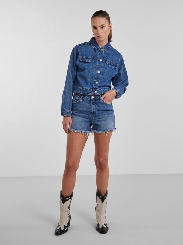 Product SHORT TULLA - Medium Blue Denim - Image 2