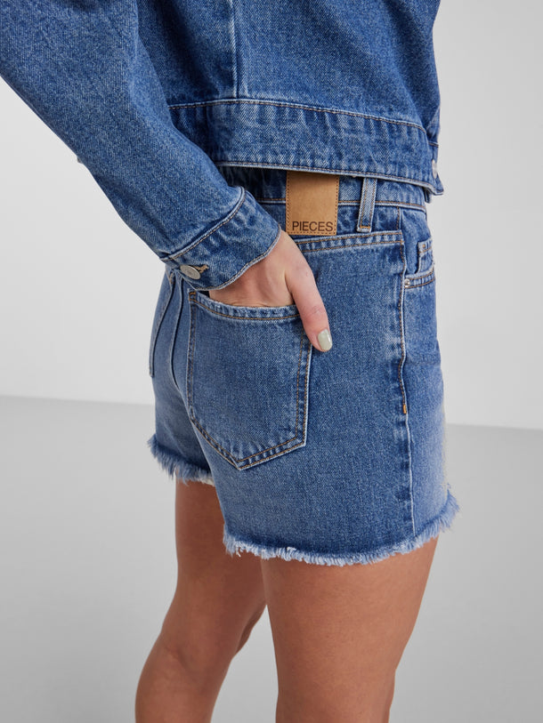 Product SHORT TULLA - Medium Blue Denim - Image 6