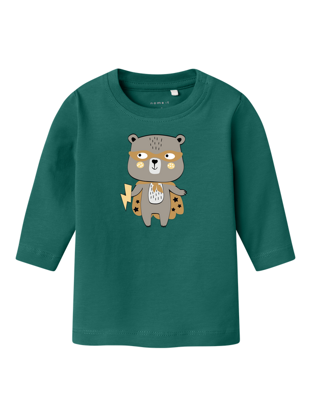 Product CAMISETA VACION - Antique Green Print:HERO BEAR - Image 1