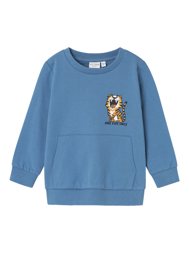 Product SUDADERA VILDAR - Coronet Blue Print:Tiger - Image 3