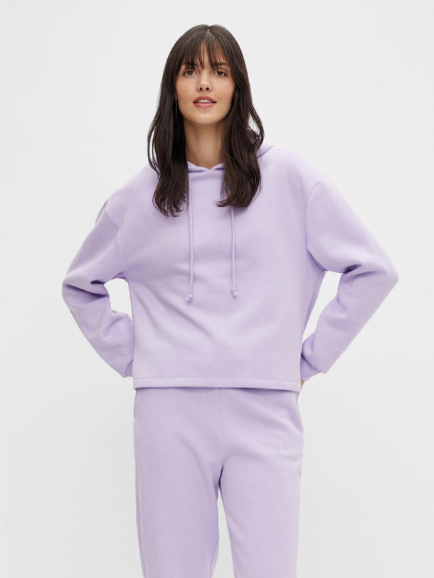 Product SUDADERA CHILLI COMFY CON CAPUCHA - Lavender - Image 1
