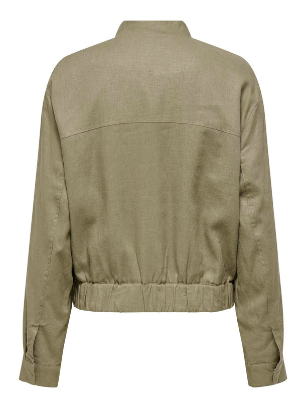 Product CAMPERA CORTA LINO KARI-Mermaid - Image 5