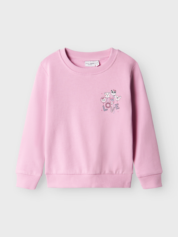 Product SUDADERA VASACHA - Pastel Lavender Print:Love - Image 1