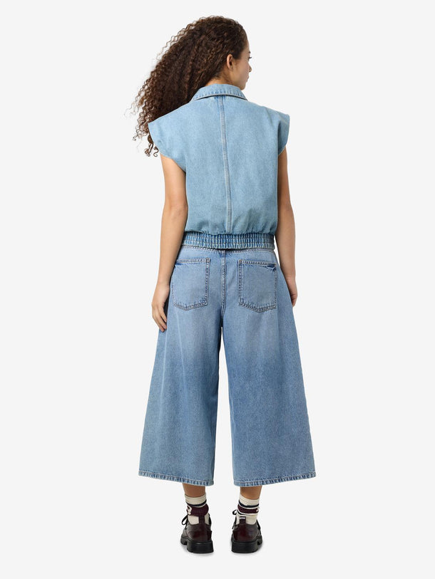 Product CHALECO BOMBER DENIM ELSIE-Light Blue Denim - Image 2