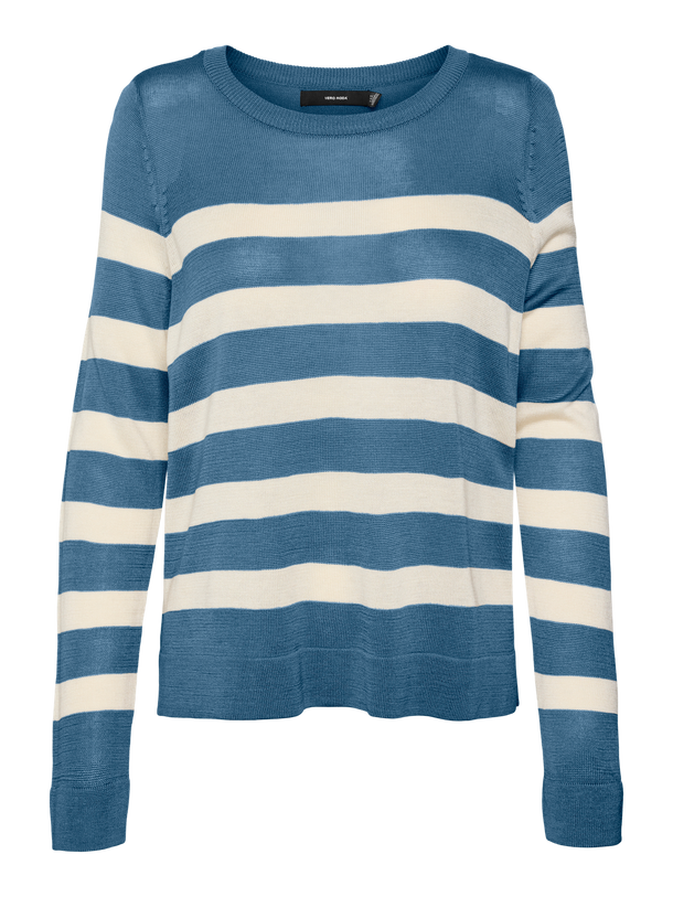 Product SWEATER NOVA-Coronet Blue Stripes:BIRCH BIG STRIPE - Image 1