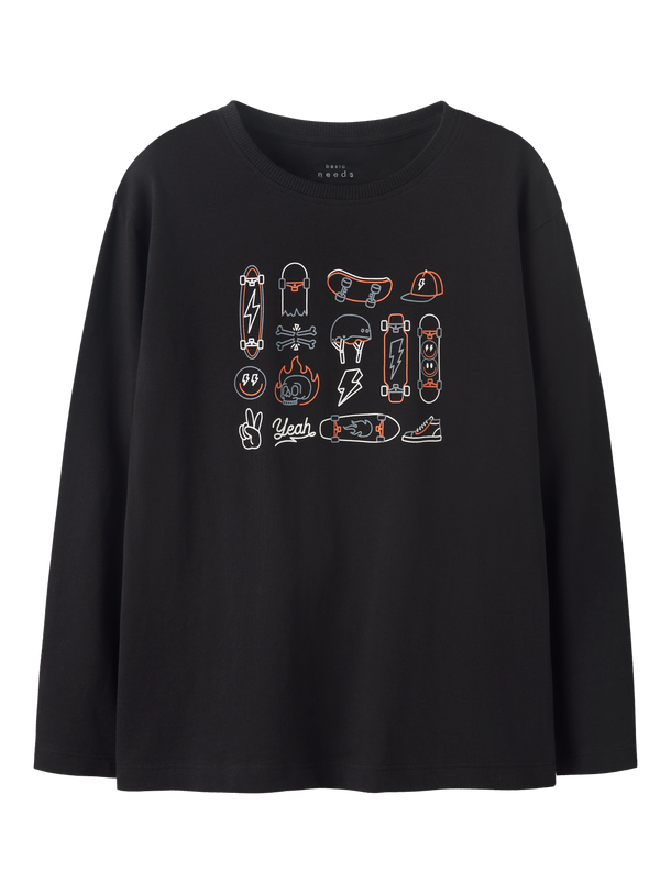 Product CAMISETA VAGNO-Black Print:Skate Gear - Image 3