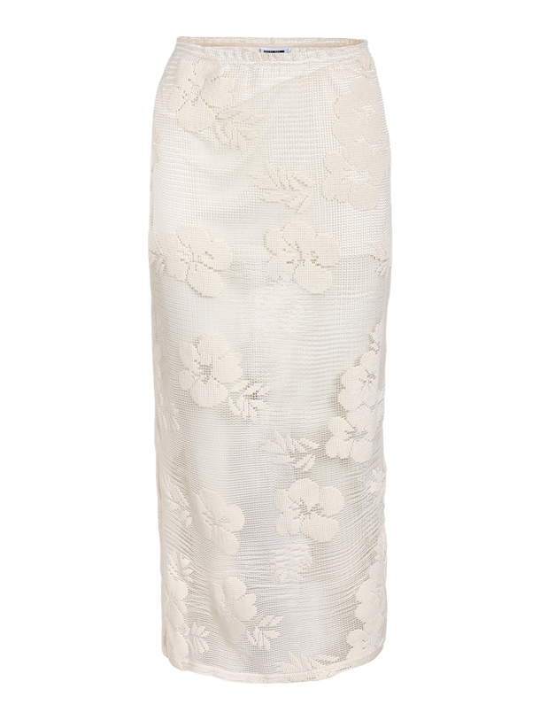 Product POLLERA MAXI ENCAJE LEA-Birch - Image 1