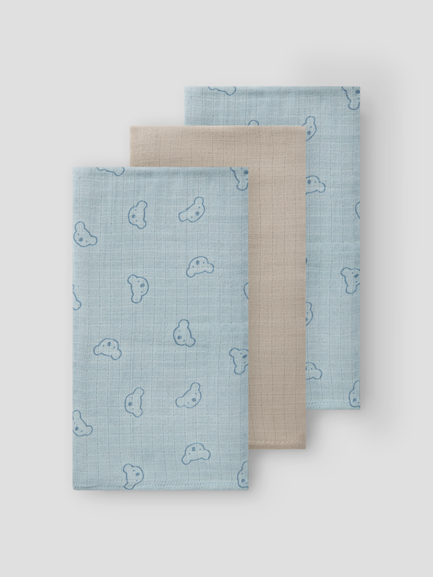 Product MUSELINA HAPPY PACK 3 - Celestial Blue - Image 1