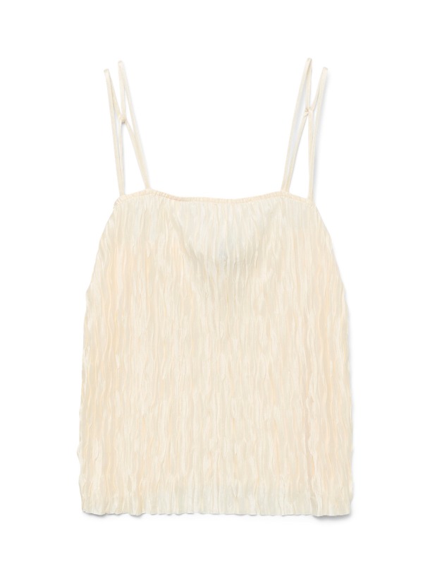 Product TOP PLISADO CON BRETELES AJUSTABLES BEA-Birch - Image 1
